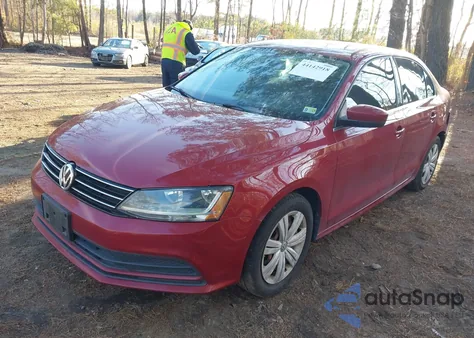 2017 Volkswagen Jetta 1.4T S z USA, uszkodzony, nr VIN 3VW2B7AJ3HM230110